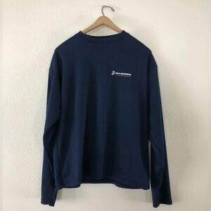 Navy Long Sleeve Marines Shirt